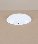 Japanese enamel soap dish