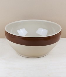Traditional Breton Bowl, Poterie Digoin, 2.3l