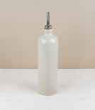Poterie Digoin Stoneware Oil Bottle