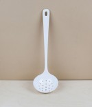 Japanese enamel draining ladle