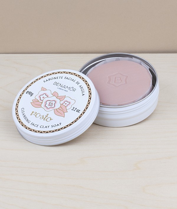 Benamôr Pink Clay Face Soap