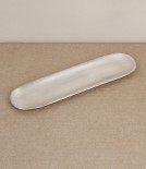 Korean sandcast bronze long dish