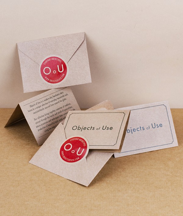 Objects of Use gift certificate