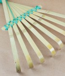Japanese split bamboo hand rake