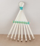 Japanese split bamboo hand rake