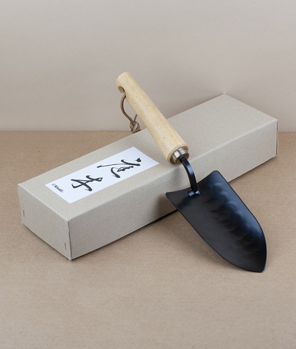 Hand forged Japanese potting trowels