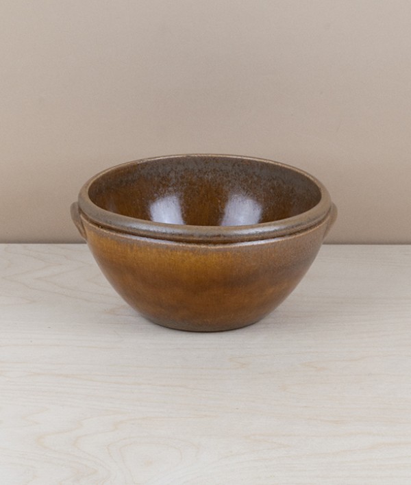 Portuguese terracotta mixing bowl, small