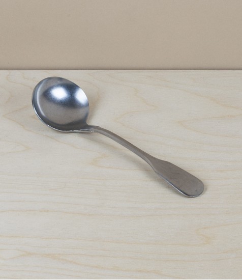 Italian stainless steel sauce ladle, 177mm
