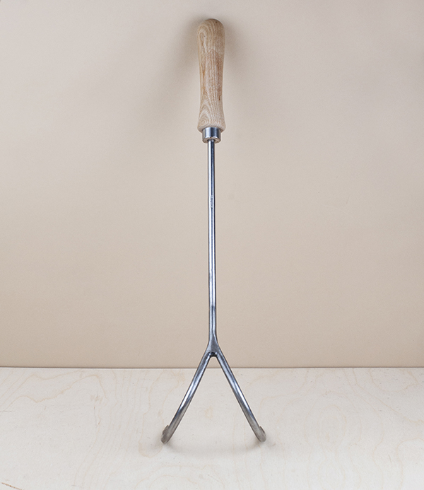 Sneeboer Hand cultivator, 2 tines