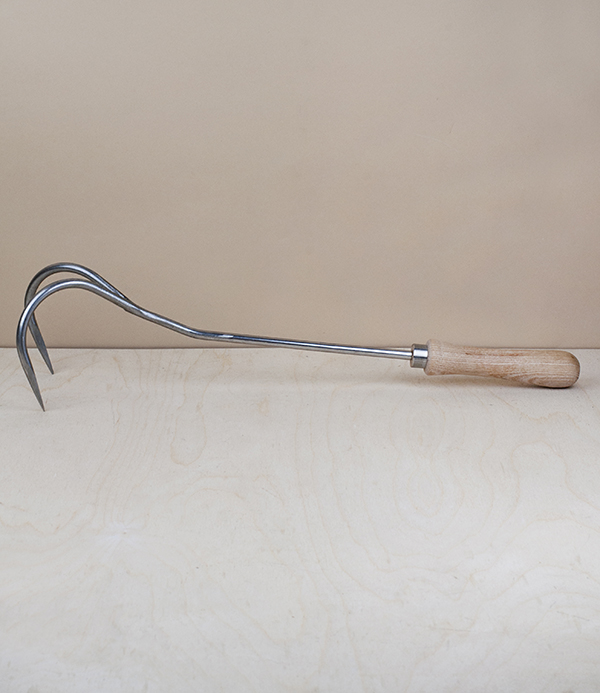 Sneeboer Hand cultivator, 2 tines