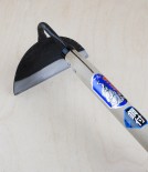 Japanese hand forged crane-neck hoe