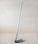 Long handled Sanbon Kuwa forked hoe