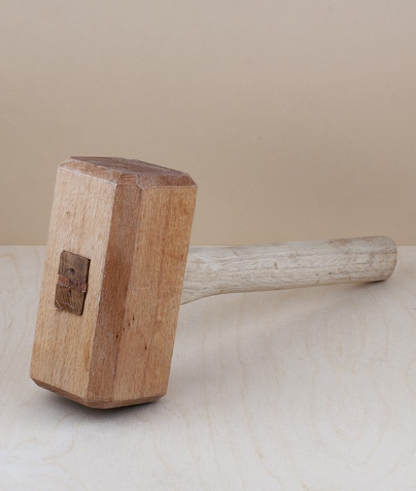Katate Kakeya, Japanese beech and oak mallet