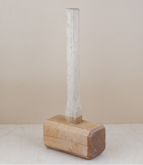 Japanese Beech & Oak Mallet, Katate Kakeya