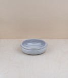 Portuguese terracotta round baker, mini, white