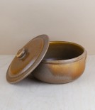Portuguese terracotta stew pot, honey