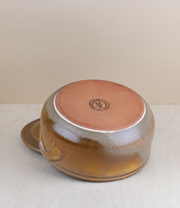 Portuguese terracotta stew pot, honey