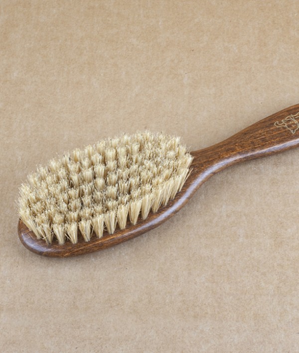 Cat brush, beech wood & bristle