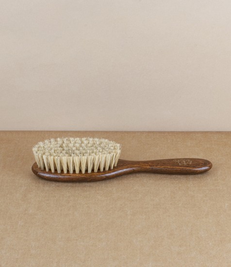 Cat brush, beech wood & bristle