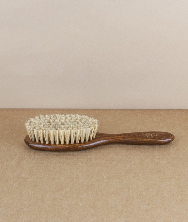 Cat brush, beech wood & bristle