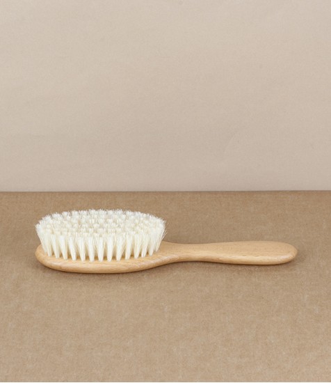 Hairbrush for children, beech & bristle