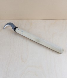 Japanese zucchini harvester, poplar handle
