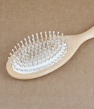 Hairbrush, beech and rounded hornbeam pins