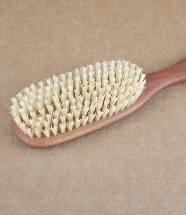 Hairbrush, pear wood, light bristle