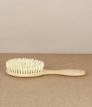 Hairbrush, vegan, natural tampico fibre