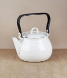 Ukrainian enamel kettles, 2 litres