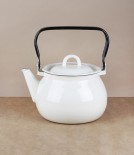 Ukrainian enamel kettles, 2 litres