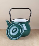Ukrainian enamel kettles, 2 litres