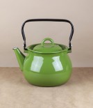Ukrainian enamel kettles, 2 litres