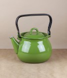 Ukrainian enamel kettles, 2 litres