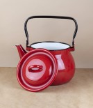 Ukrainian enamel kettles, 2 litres