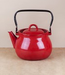 Ukrainian enamel kettles, 2 litres