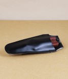 Japanese leather-handled mini secateurs