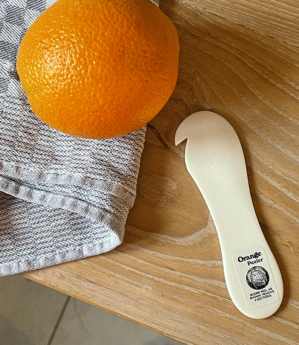 Bone Orange Peeler